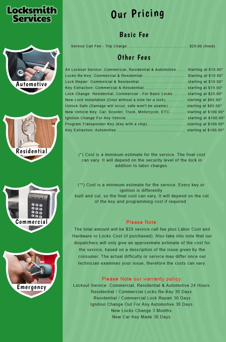 Hanover VA Locksmith Store Hanover, VA 804-324-3174